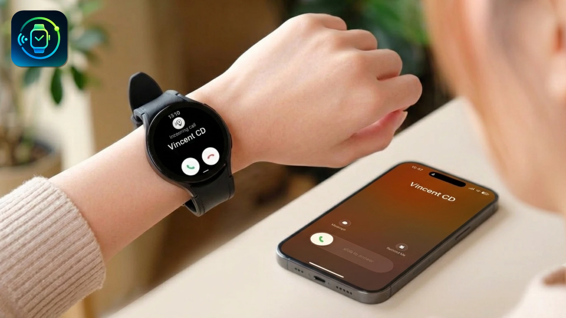 Lynio — Reloj Android conectado a iPhone